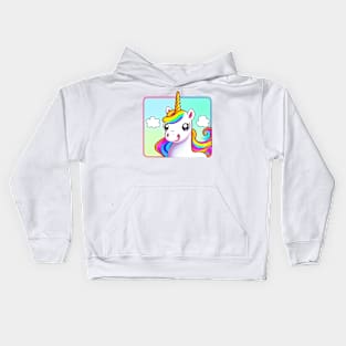 Cute unicorn Kids Hoodie